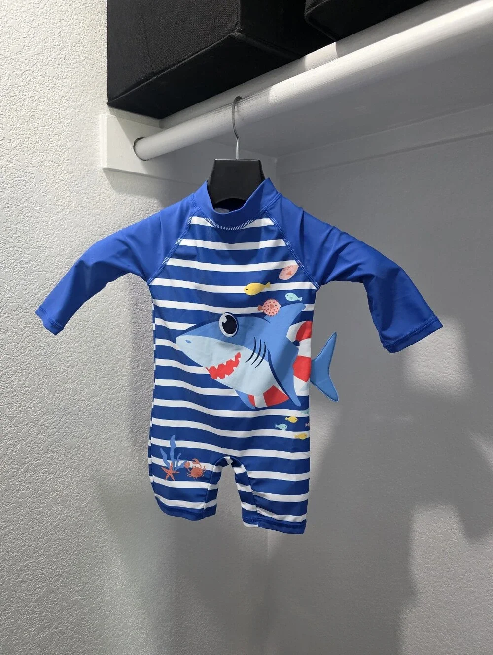 Toddler Boy 12-18m Blue One Piece Swimsuit